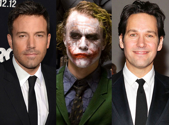 Ben Affleck, Heath Ledger, Paul Rudd Ben Affleck, Heath Ledger, Paul Rudd